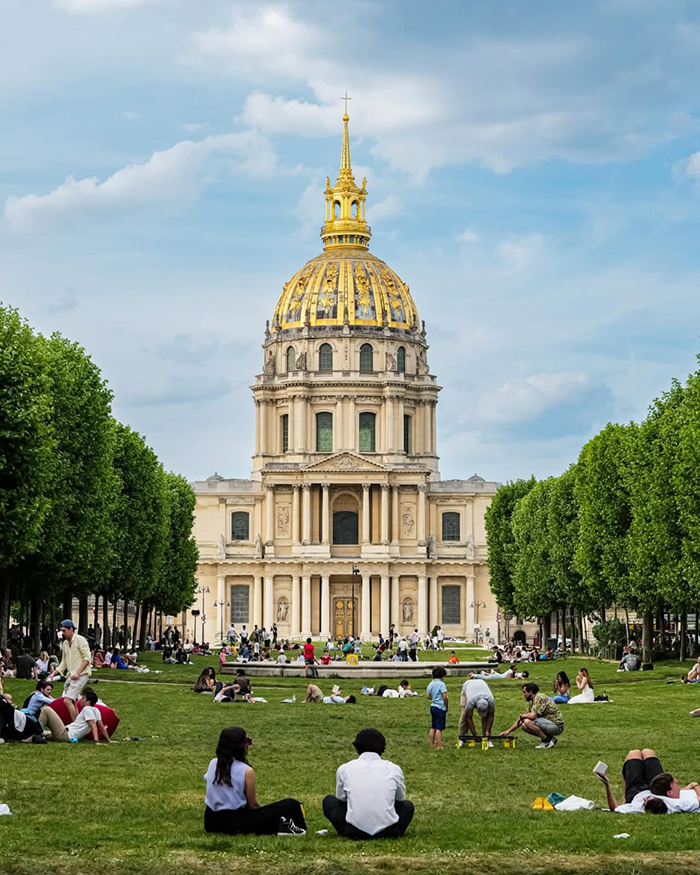 Khám phá lịch sử kiến trúc tại điện Invalides châu Âu
