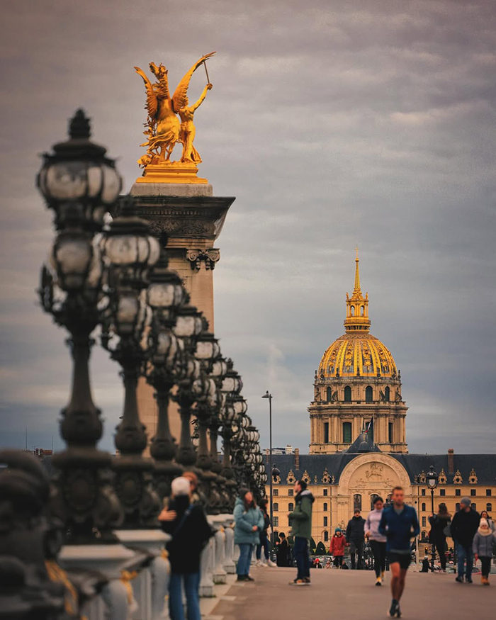 Điện Invalides châu Âu nằm ở trung tâm Paris