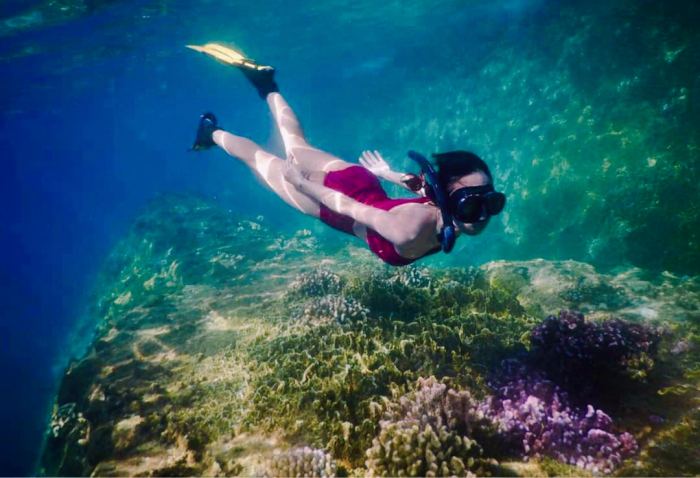 lặn ở Hang Câu Lý Sơn Quảng Ngãi 