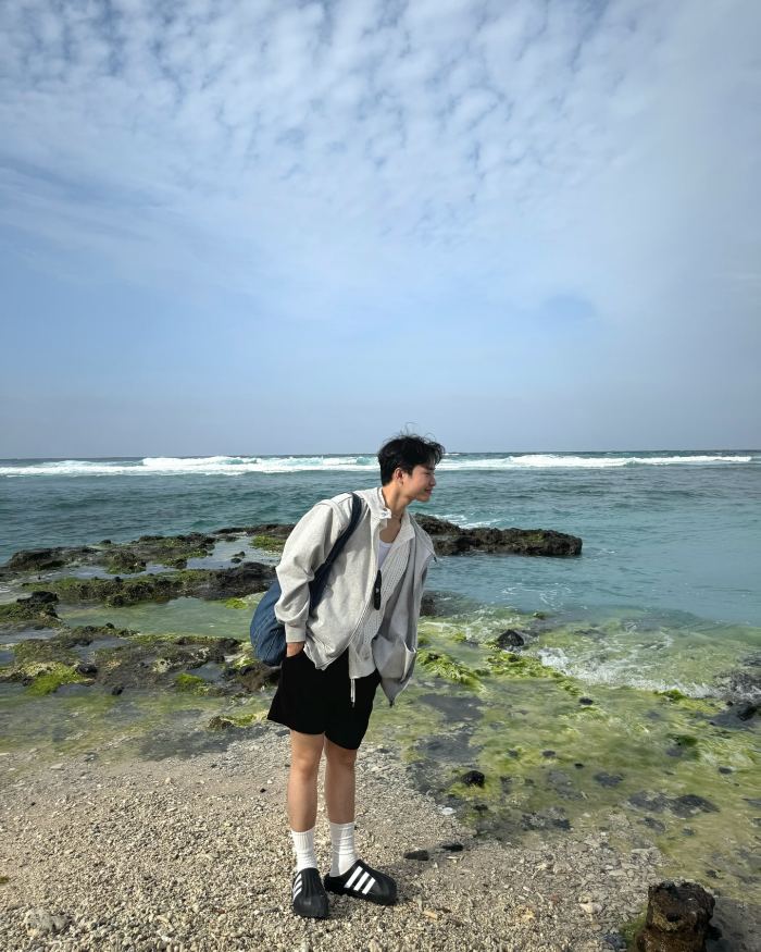 bãi rêu Hang Câu Lý Sơn Quảng Ngãi 