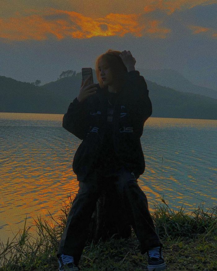 Hoàng hôn ở Hồ Xuân Dương Nghệ An Hoàng hôn ở Hồ Xuân Dương Nghệ An