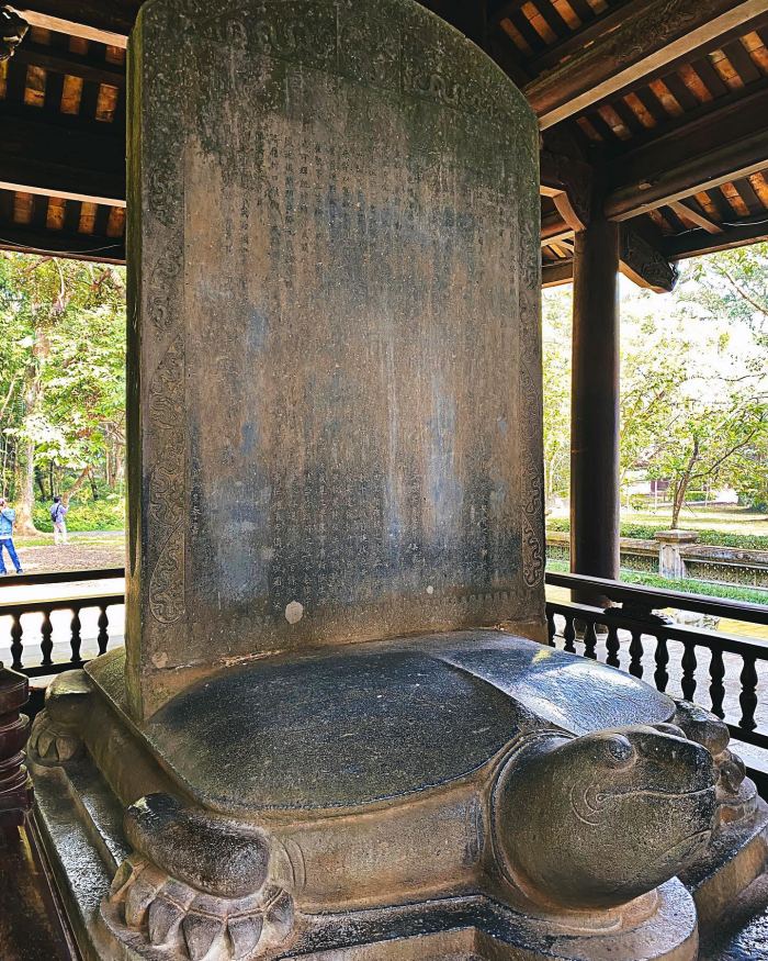 bia Vĩnh Lăng khu di tích Lam Kinh Thanh Hóa