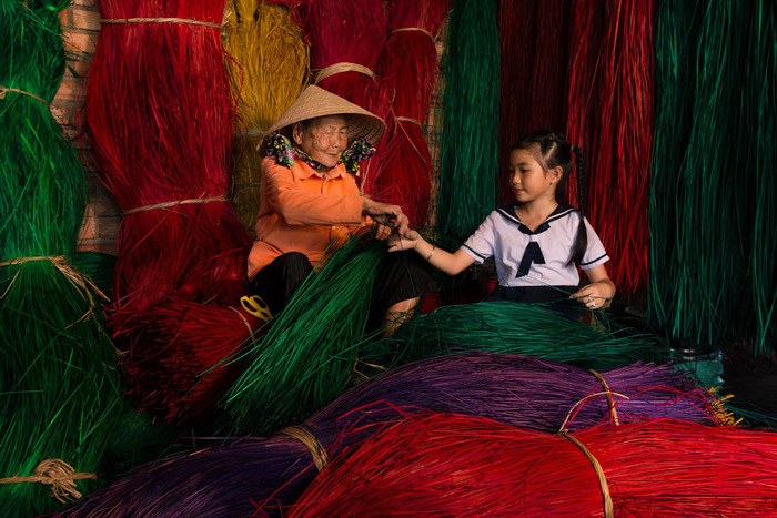 Khám phá các làng nghề dệt chiếu ở Việt Nam