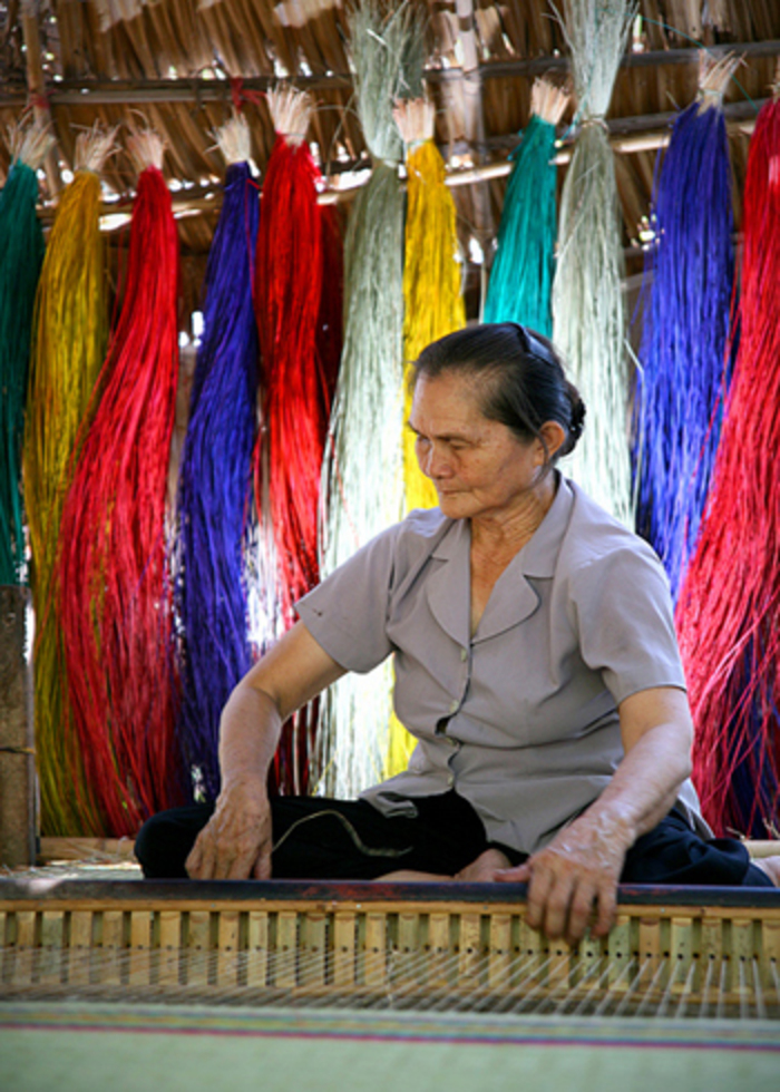 Ghé thăm các làng nghề truyền thống ở Cần Thơ - Làng dệt chiếu Cái Chanh