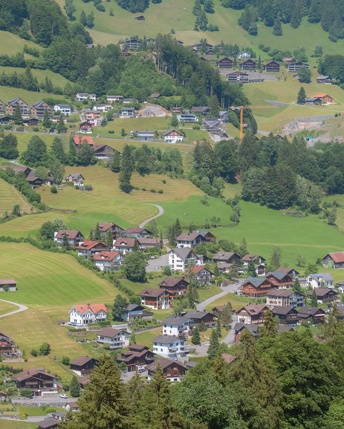 Trung tâm làng thiên thần Engelberg châu Âu
