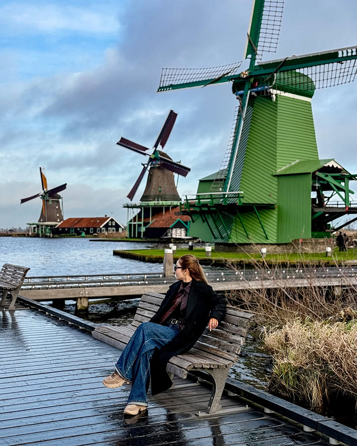 Làng Zaanse Schans châu Âu sở hữu thiên nhiên thơ mộng