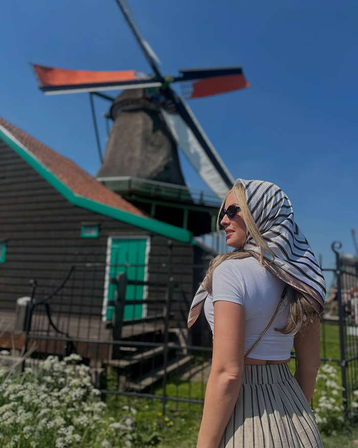 Cầu gỗ Zaanse Schans (drawbridge)