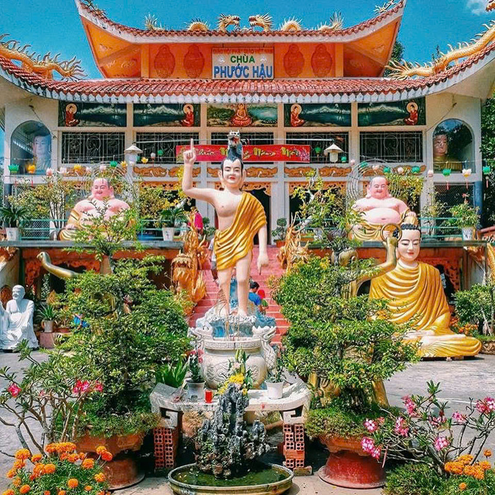 Tham quan các ngôi chùa đẹp ở Vĩnh Long - Chùa Phước Hậu