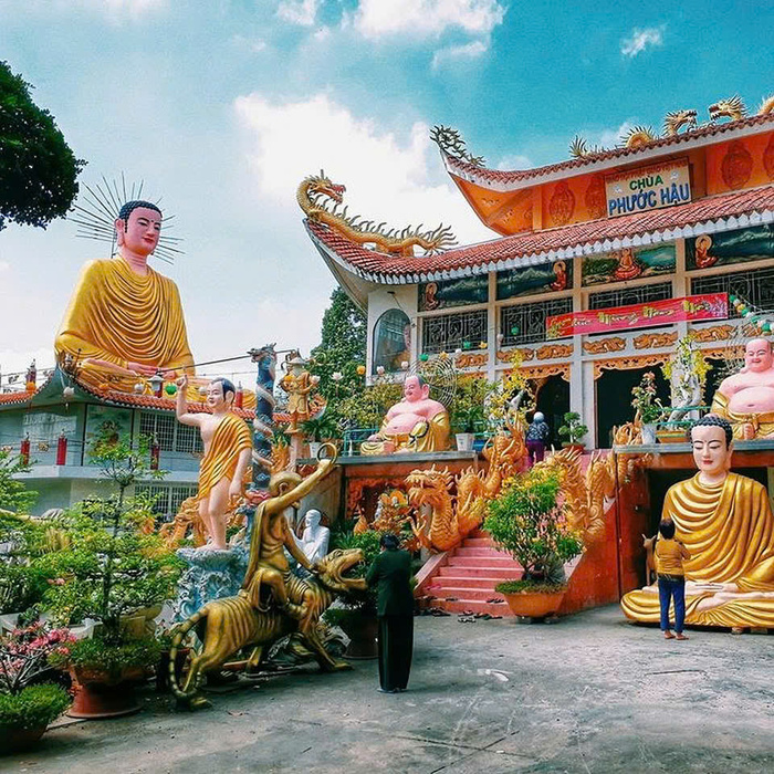 Tham quan các ngôi chùa đẹp ở Vĩnh Long - Chùa Phước Hậu