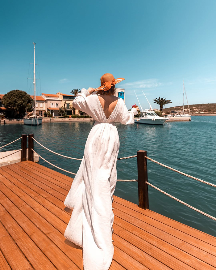 Mùa thu (tháng 9 - tháng 10) tại ngôi làng Alacati Thổ Nhĩ Kỳ