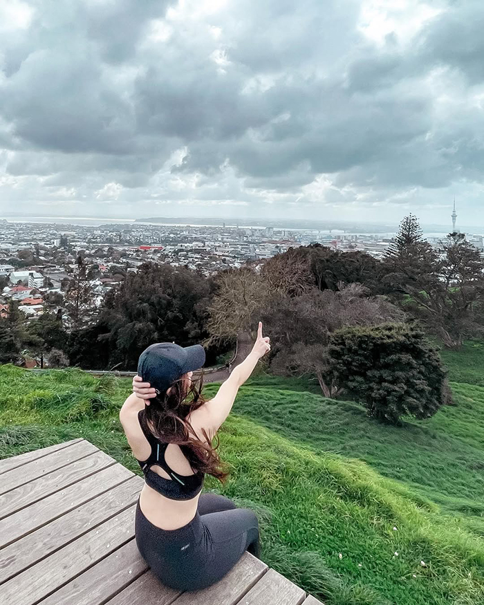 Núi lửa Eden New Zealand vào mùa hè