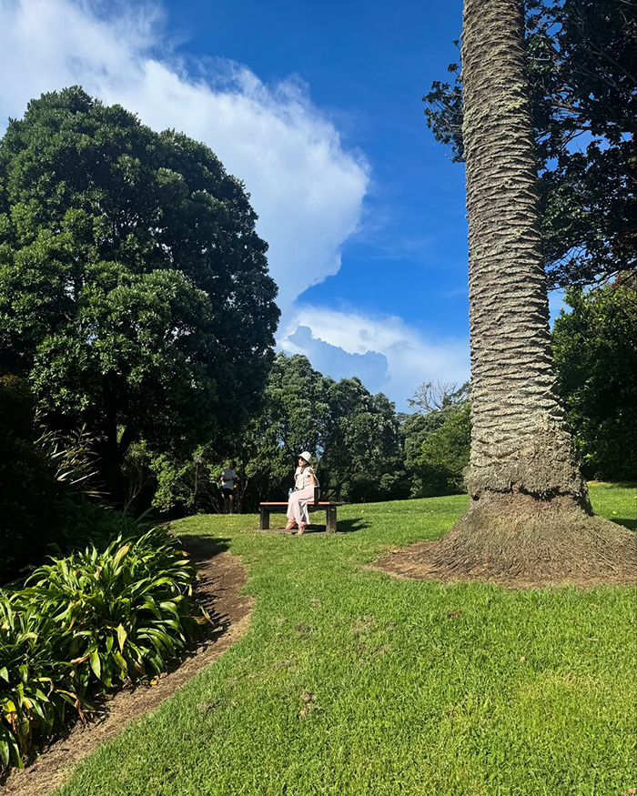 Thời điểm lý ghé thăm núi lửa Eden New Zealand