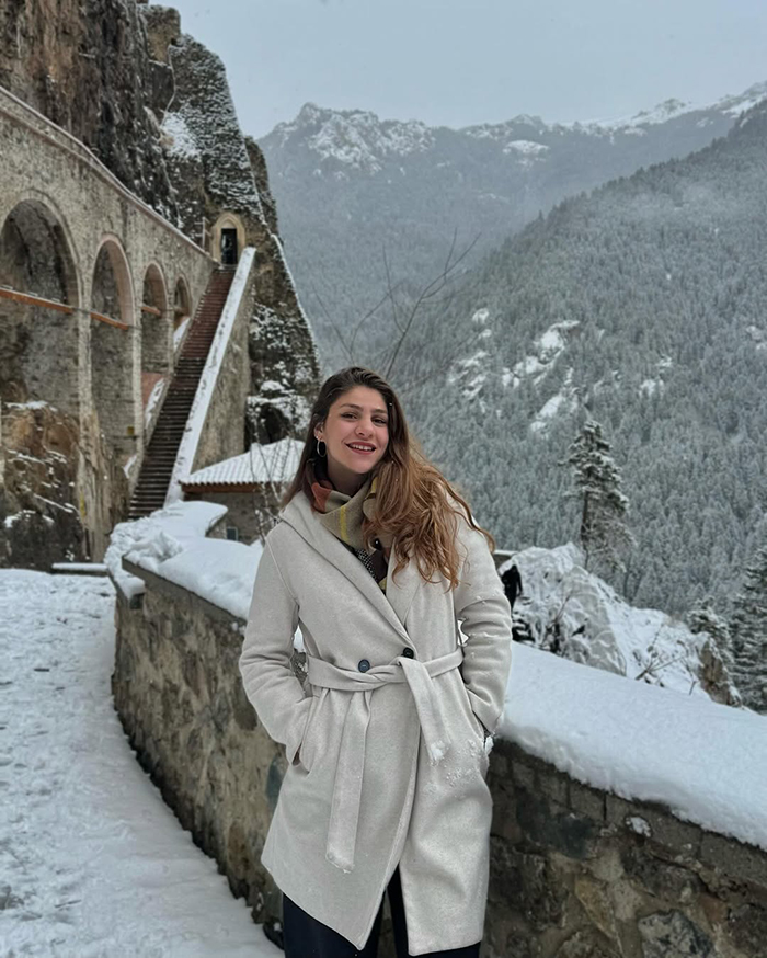 Mùa đông (tháng 11 - tháng 3) tại tu viện sumela thổ nhĩ kỳ