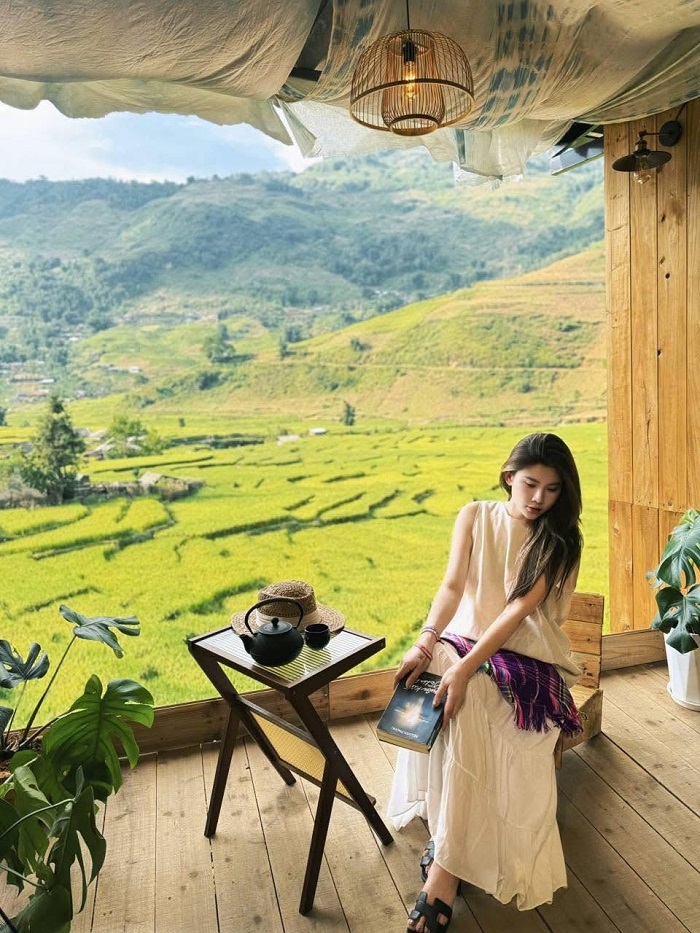 Lá Coffee Sapa ngồi vào là có ảnh đẹp
