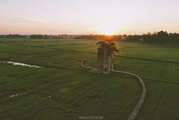 Bình minh trên lò gạch cũ ở Quảng Nam đẹp như thiên đường