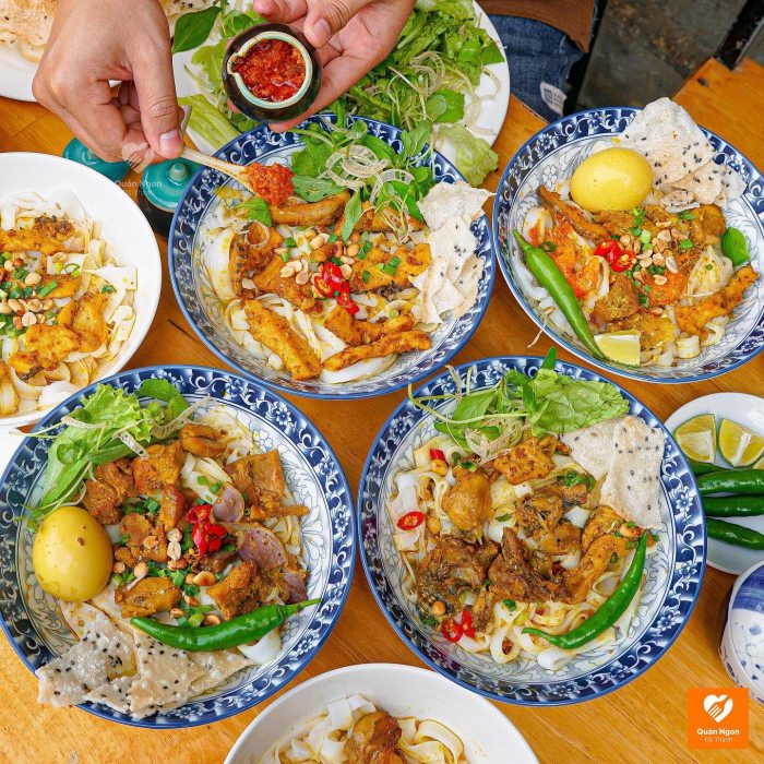  quán bún mì ở Đà Nẵng Michelin đề xuất