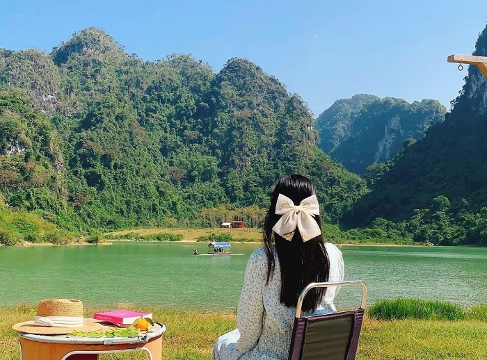 Hồ Nong Dùng được ví như Hạ Long trên cạn - địa điểm dã ngoại ở Lạng Sơn 