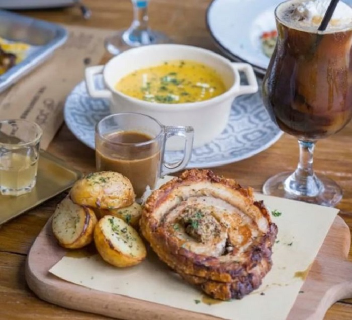 ẩm thực sân bay Changi Singapore