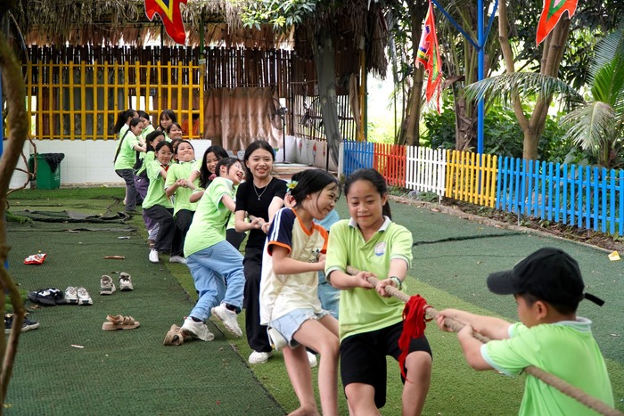 thi kéo co tại khu du lịch trải nghiệm Hải Đăng