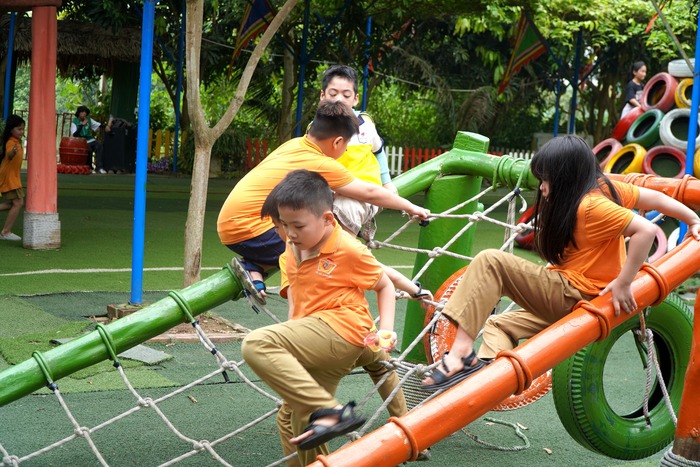 vui chơi tập thể tại khu du lịch trải nghiệm Hải Đăng