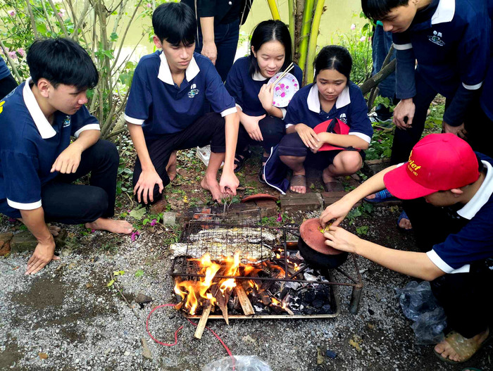 thi nấu ăn tại khu du lịch trải nghiệm Hải Đăng