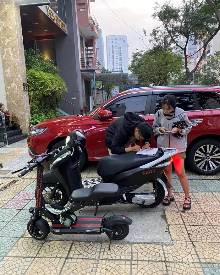 Kinh nghiệm thuê xe du lịch Đà Nẵng xe máy