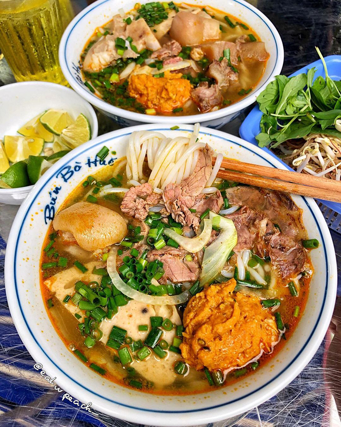 Nhiều quán bún bò ngon ở Huế giữ tọn hương vị truyền thống