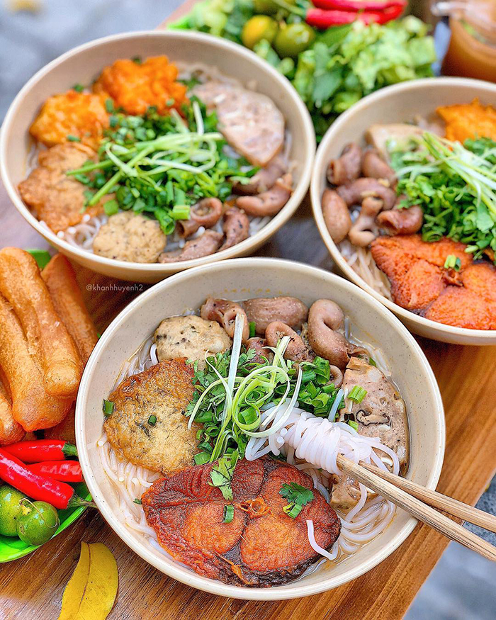 Quán bún cá cay ngon ở Hải phòng - Đình Đông