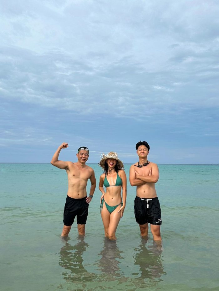 các sao Việt nghỉ hè