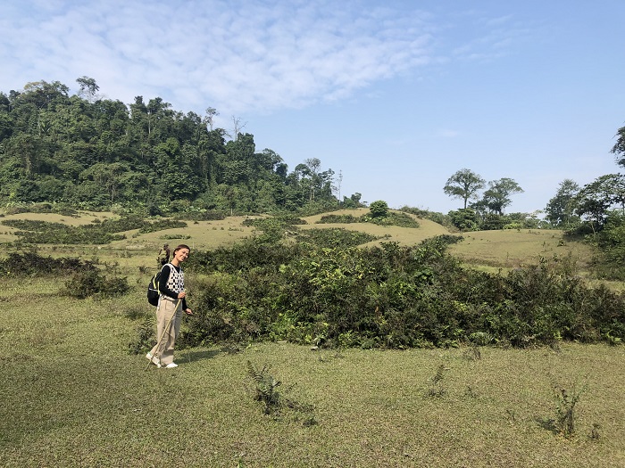 Bạn có thể đi xe khách, tự lái xe tới khám phá thung lũng Lâm Thượng Yên Bái