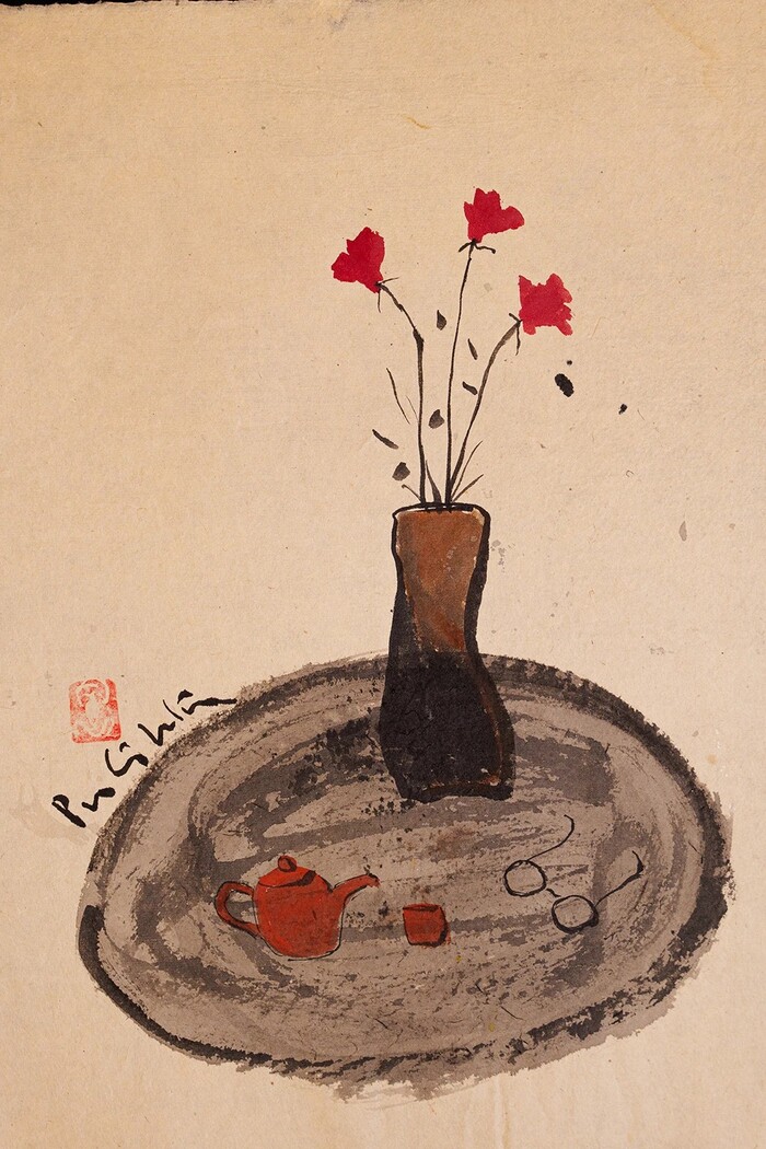 các tác phẩm trưng bày tại triển lãm tháng 7 ở TP HCM 