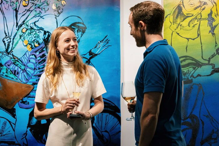 triển lãm tháng 7 ở TP HCM Moiré thu hút nhiều tâm hồn đam mê nghệ thuật