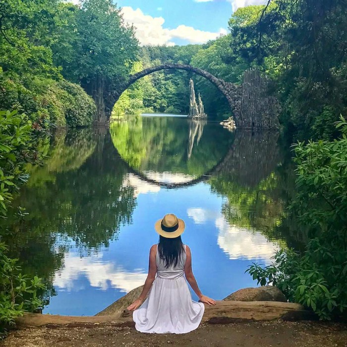 địa điểm du lịch nổi tiếng gần Berlin - công viên Kromlauer