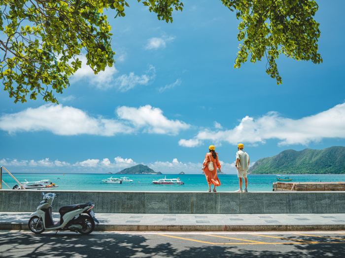 những cung đường đẹp ở Côn Đảo Cỏ Ống