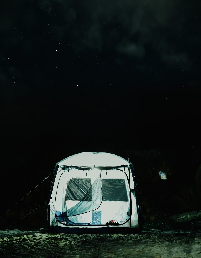 Cắm trại qua đêm cũng là hoạt động khó thể bỏ qua khi tới Đảo Hòn Rùa Vĩnh Hy Ninh Thuận Khánh Hoà 