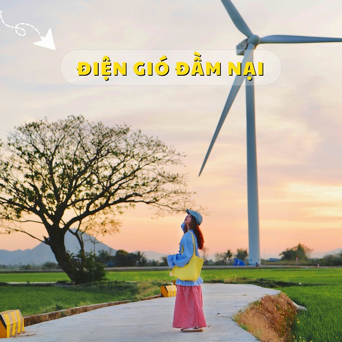 Điện gió Đầm Nại hoang sơ chẳng kém đảo Hòn Rùa Vĩnh Hy Ninh Thuận Khánh Hoà