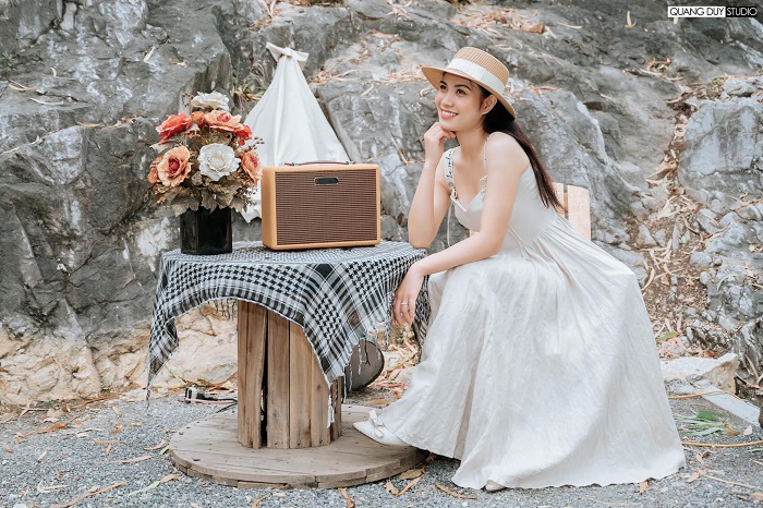 Thu về ảnh đẹp hết ý khi ghé núi Trầm - Điểm du lịch miễn phí ở Hà Nội 