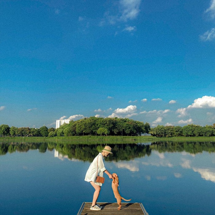 Công viên Yên Sở - Điểm du lịch miễn phí ở Hà Nội 