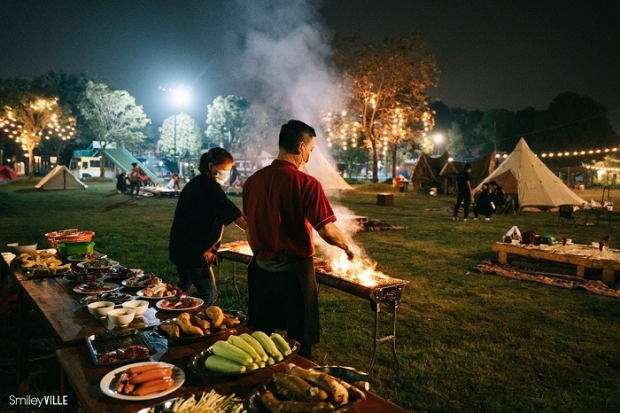 Vui chơi hết nấc ở thiên đường cắm trại Du lịch Đông Anh Hà Nội