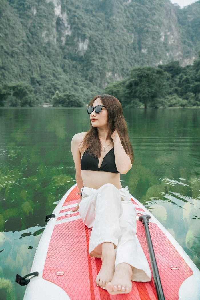 Trải nghiệm những trò thú vị khi tới Đồng Lâm trong chuyến du lịch Lạng Sơn mùa nước nổi