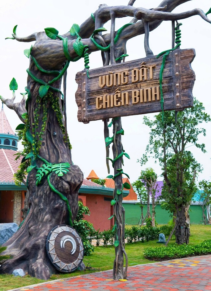 kinh nghiệm đi vui chơi ở vinwonder vũ yên hải phòng loạt trò chơi cảm giác mạnh trong Vùng đất chiến binh đang chờ bạn