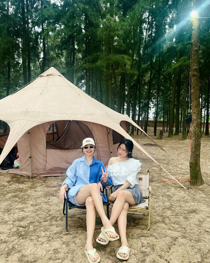 Cắm trại ở bãi biển Hải Lĩnh Thanh Hoá 