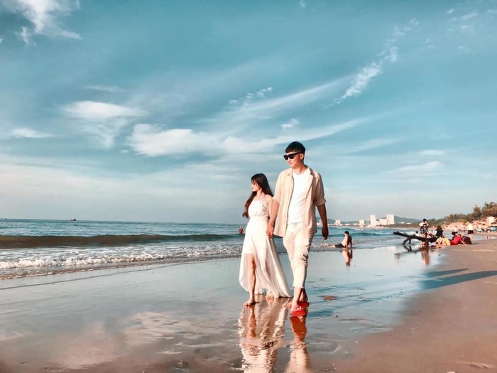 Tản bộ vãn cảnh bãi tắm Thuỷ Tiên Vũng Tàu TP HCM