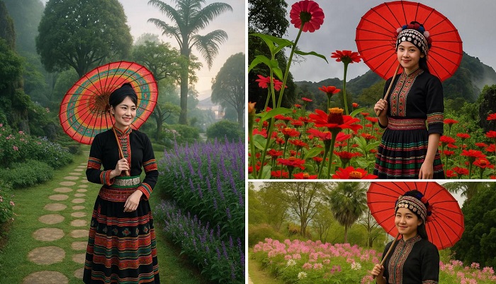 Khu du lịch sinh thái Hàm Rồng cách bản Tả Van Giáy Sapa không xa, hứa hẹn cho bạn nhiều tấm hình đẹp