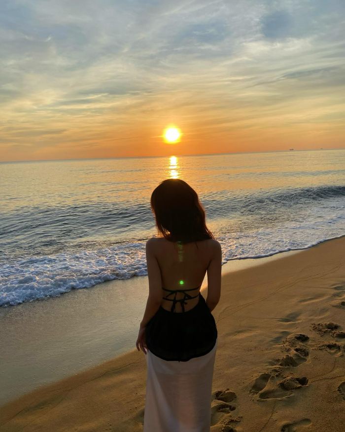 Biển Hàm Rồng Huế hoàng hôn