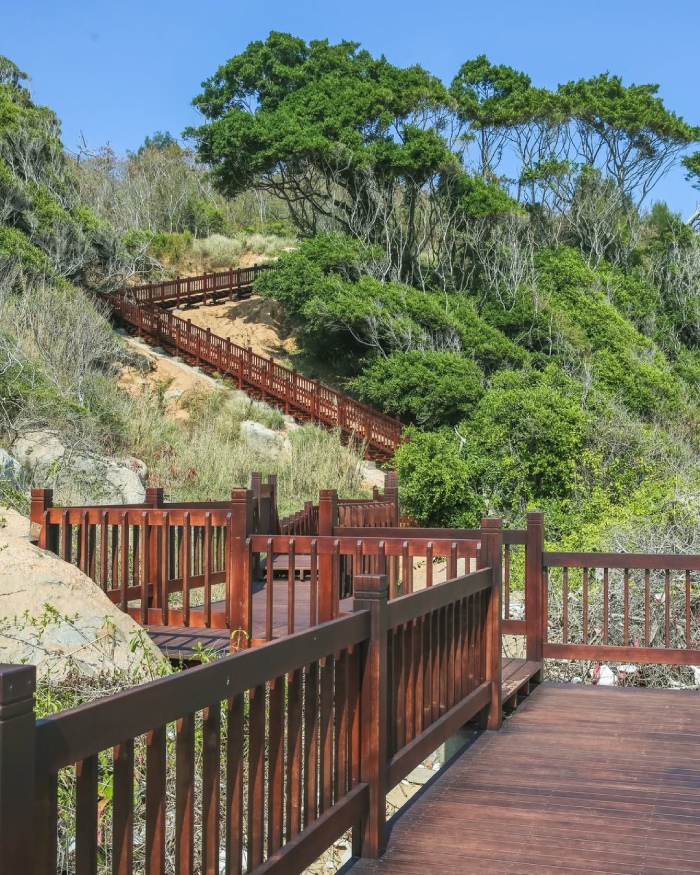 Con đường lên tới pháo đài trở thành điểm check in nổi tiếng