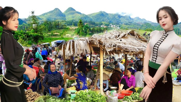 Cẩm nang du lịch Nghĩa Lộ Yên Bái Lào Cai: Tham quan Chợ Mường Lò