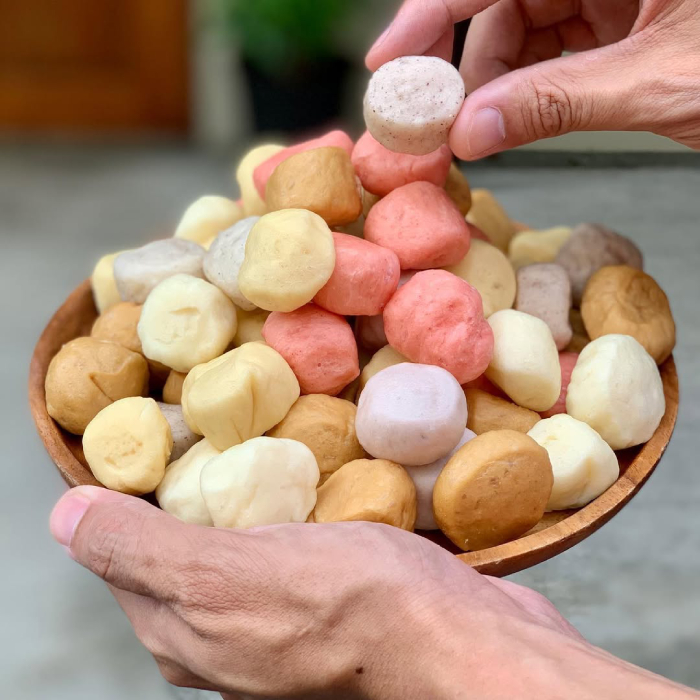 Món bánh ngọt ngào rất thích hợp làm món ăn vặt trên đường du lịch