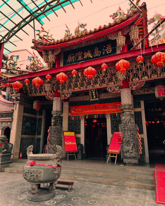 Đền thờ Chenghuang được coi như nơi bảo hộ cho cư dân toàn thành phố