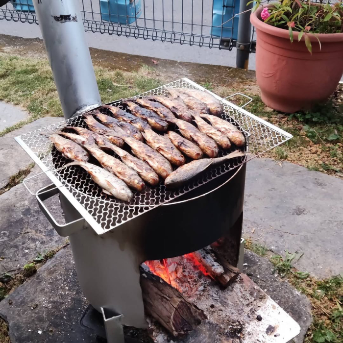 Cá nướng đơn giản nhưng lại là món ăn phổ biến tại Vân Lâm